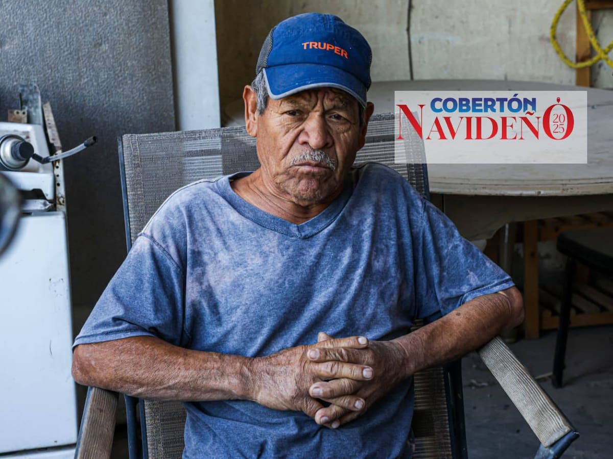 Rosario Huerta López y María del Rayo Carrero, una pareja de la tercera edad, son estos destellos de luz para los residentes del bordo del canal Reforma, pues siempre están dispuestos a ayudar a quien lo necesite l Foto: Juan Jesús Morales