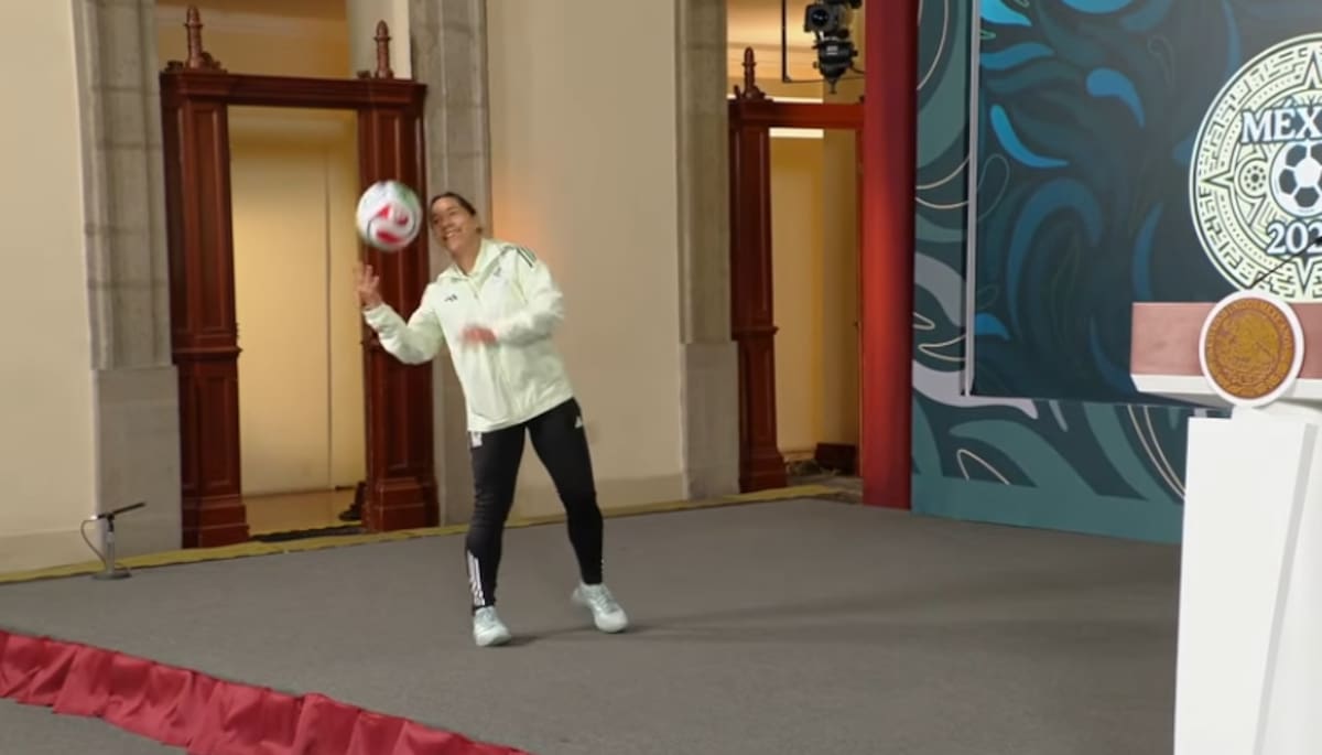 Las aspirantes deberán grabar un video realizando dominadas con el balón durante un minuto. | Captura de pantalla