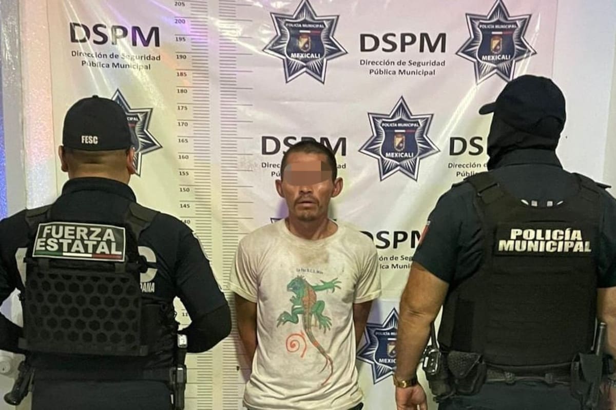 Detenido por robo en bodega con orden de aprehensión activa