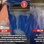 No va a servir, pero limpio quedó: hombre intenta arreglar el minisplit y termina bañándolo por completo