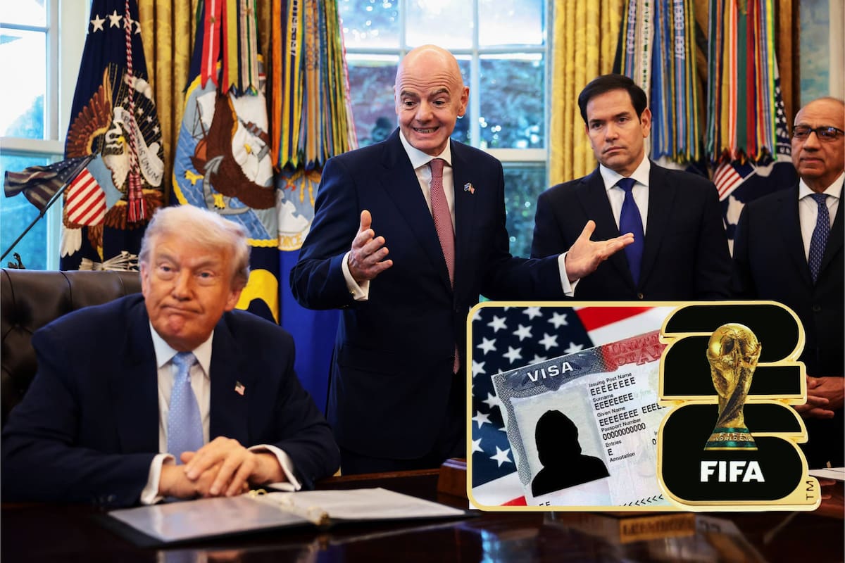 “Tu boleto no es una visa”: el Gobierno de Estados Unidos aclaró mientras Donald Trump anunciaba el ‘FIFA Pass’