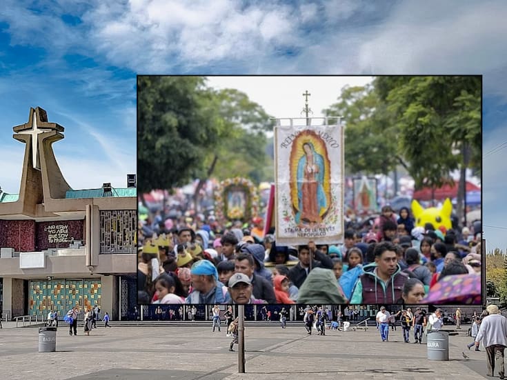 Millones de peregrinos llegan a la Basílica de Guadalupe para los festejos del 12 de diciembre