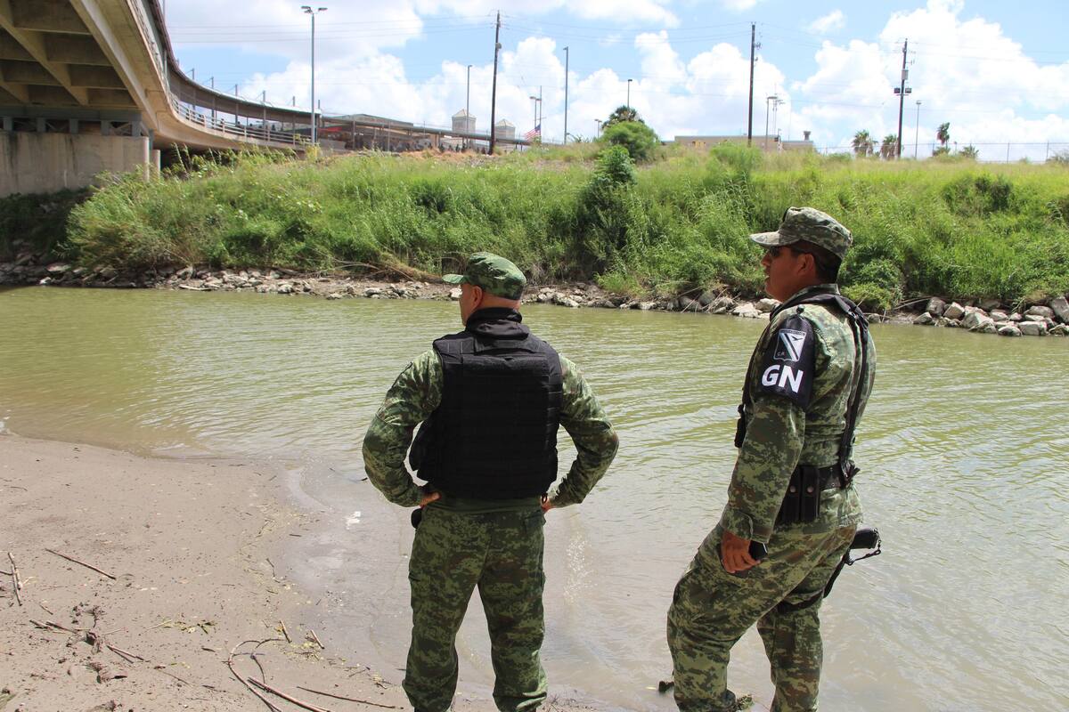 México verifica frontera con EE.UU. en la desembocadura del Río Bravo