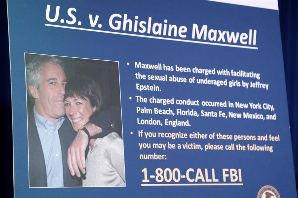 Caso Epstein: Ghislaine Maxwell podría poseer videos de políticos de EU con menores