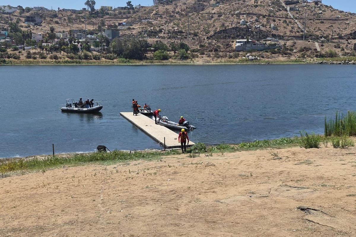 Buscan a ocho personas desaparecidas en la presa Emilio López Zamora