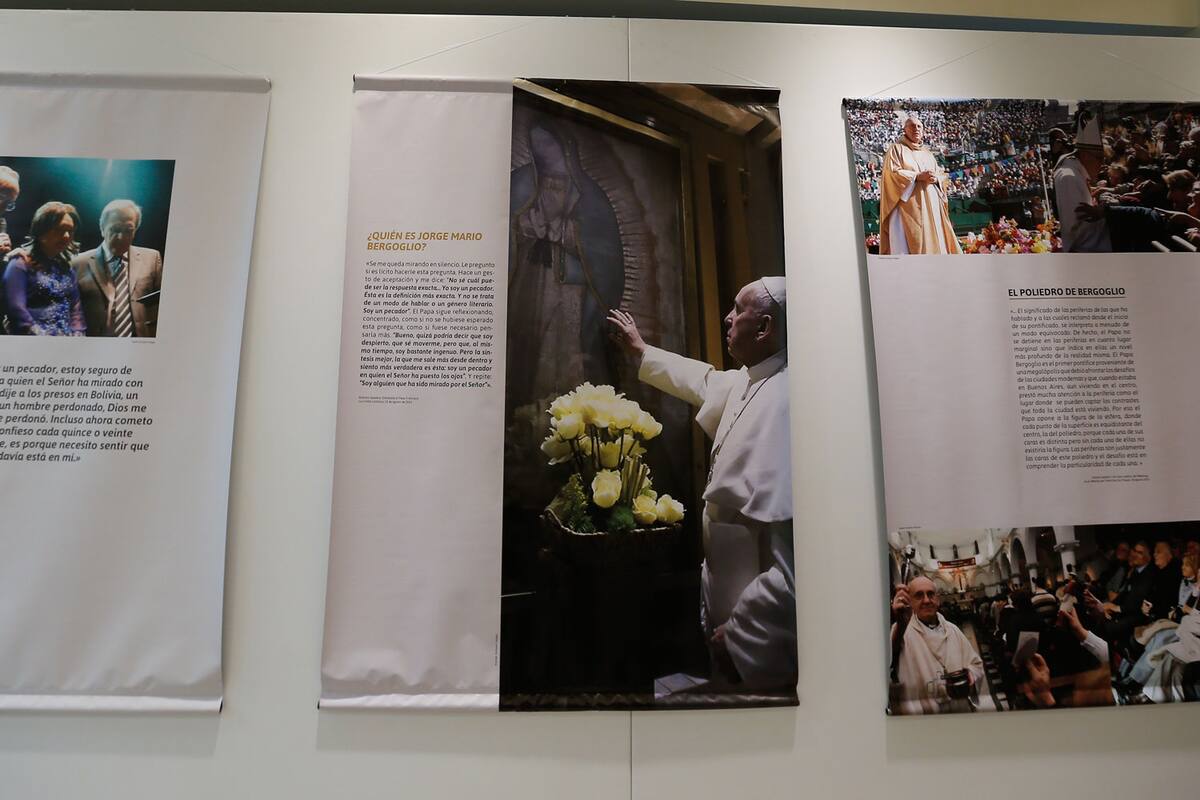 Profundiza exposición en Argentina en el Francisco más humano