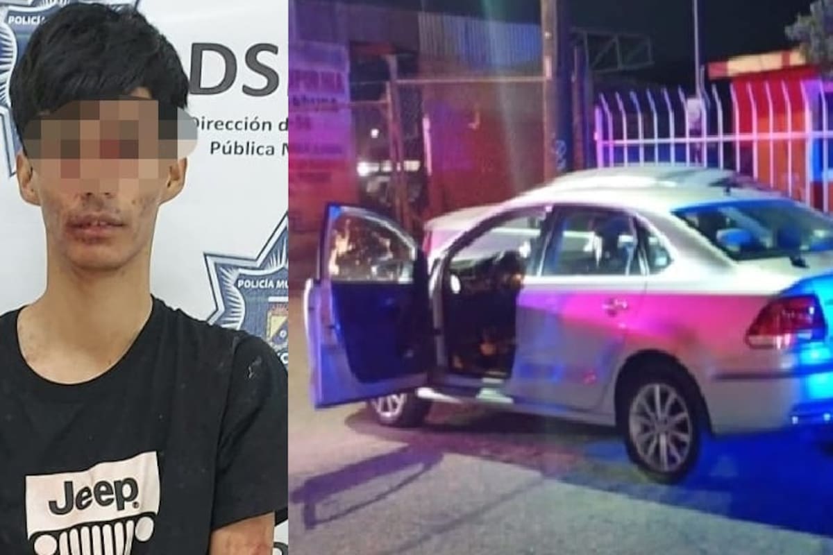 Intentó asaltar a conductor de plataforma y terminó detenido tras brutal ataque con cuchillo