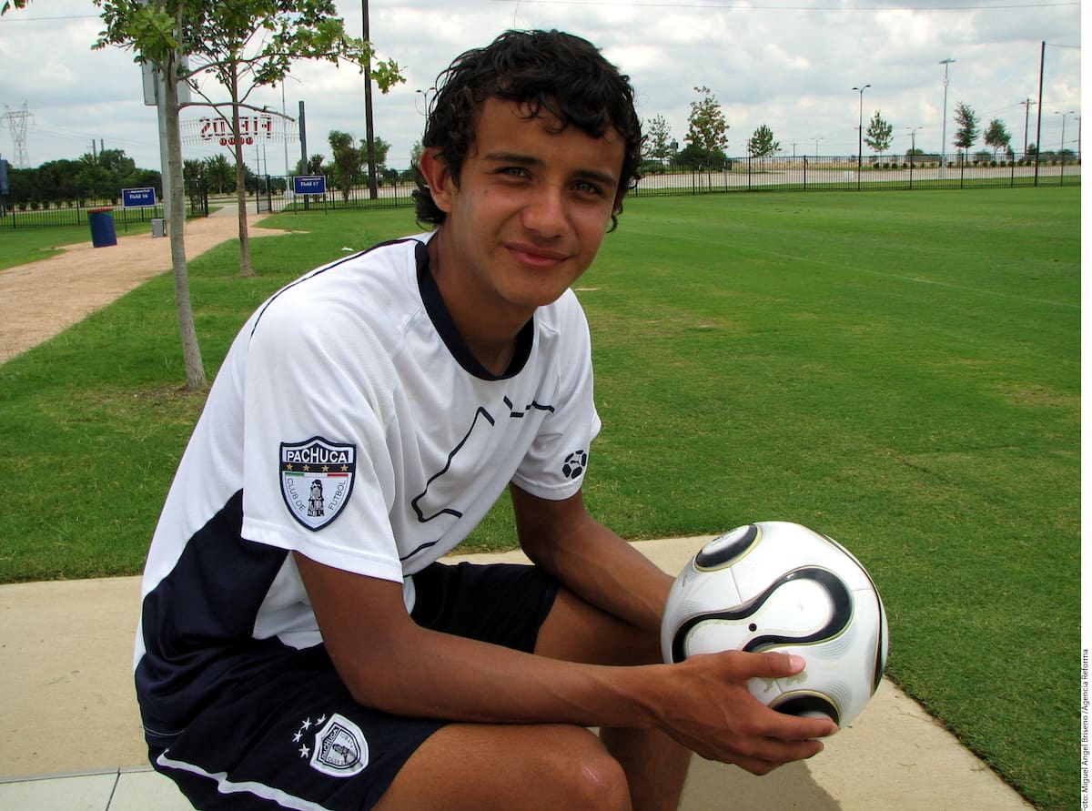 Víctor Mañón es el futbolista más joven en haber debutado en primera división en México. / Foto: Archivo GH.
