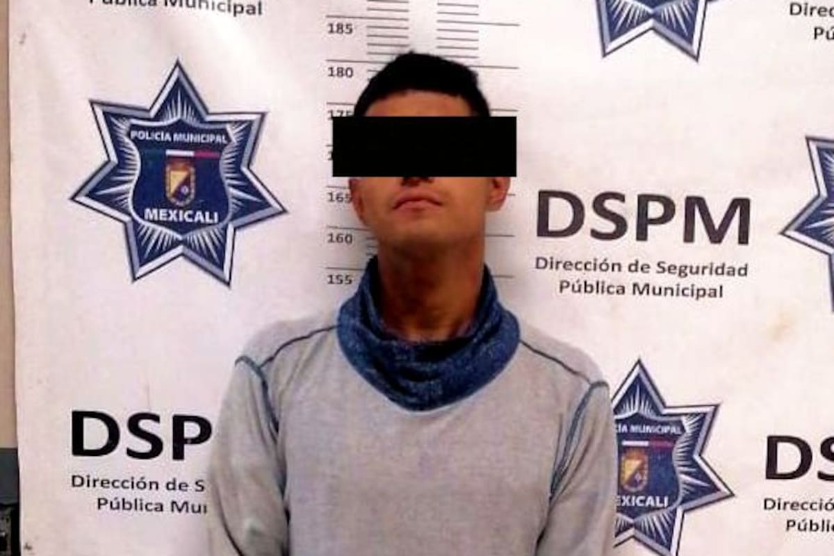 Sujeto con orden de aprehensión es detenido tras robar violentamente un comercio