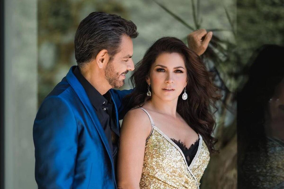 Eugenio Derbez "avienta" a la alberca a Alessandra Rosaldo