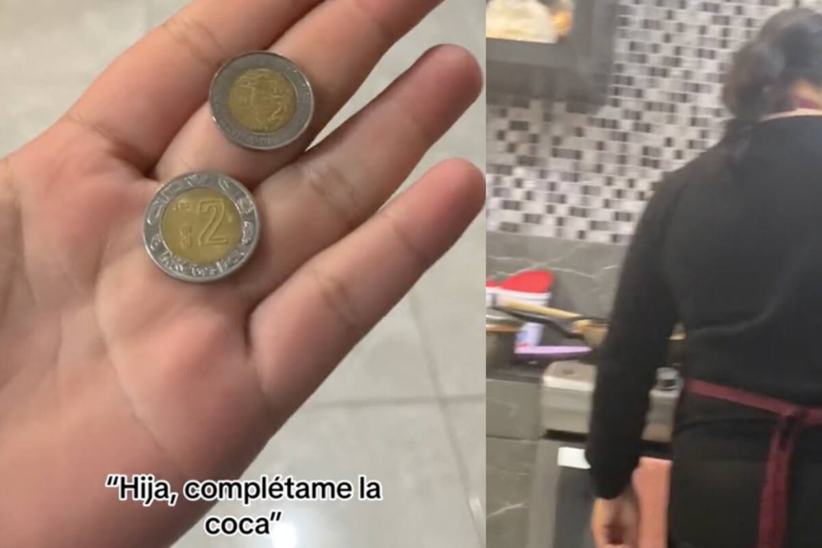 TikTok | Mamá le pide a su hija que le “acomplete” dinero para comprarse una Coca-Cola: sólo le da tres pesos