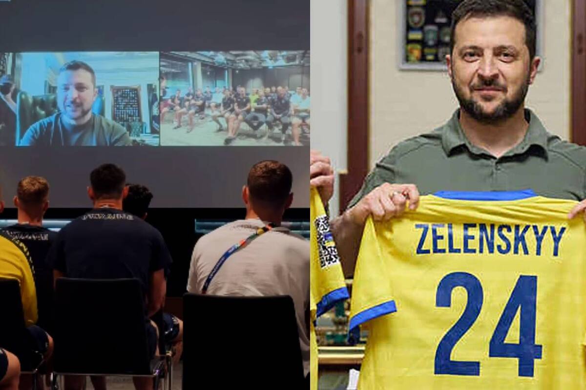 VIDEO: Selección de Ucrania logra ganar tras charla motivadora con Zelenski