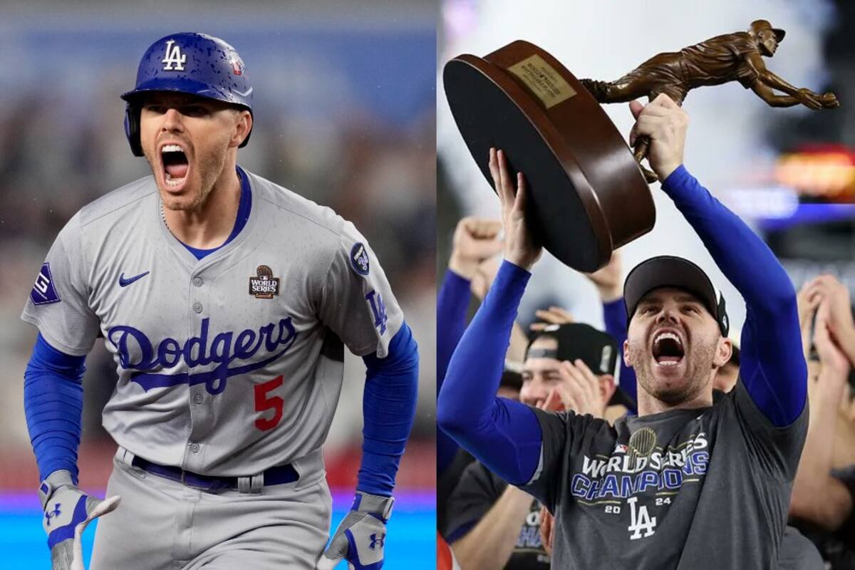 Freddie Freeman, jugador de los Dodgers, fue elegido como el MVP de la Serie Mundial