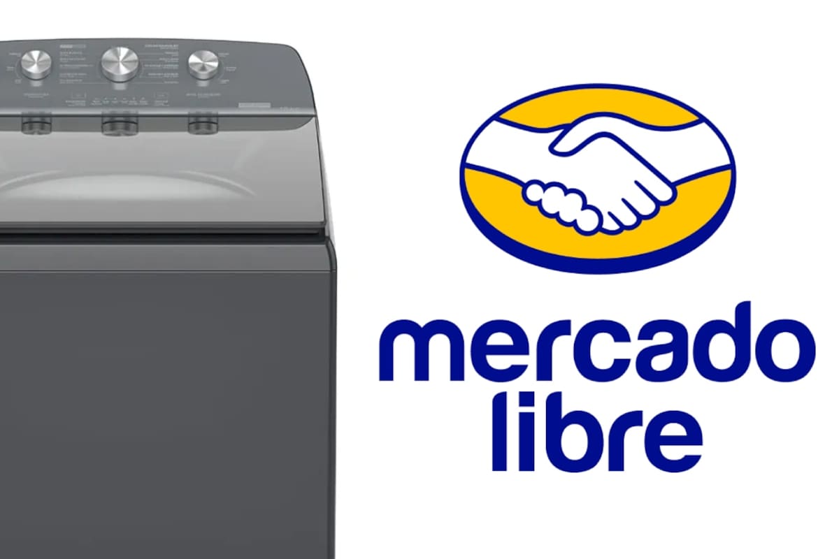 Ofertas en Mercado Libre: lavadora automática Whirlpool de 18 kilos con 37% de descuento
