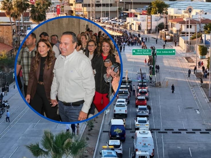 Hermosillo celebra la inauguración del puente desnivel del bulevar Colosio: un paso significativo para la ciudad