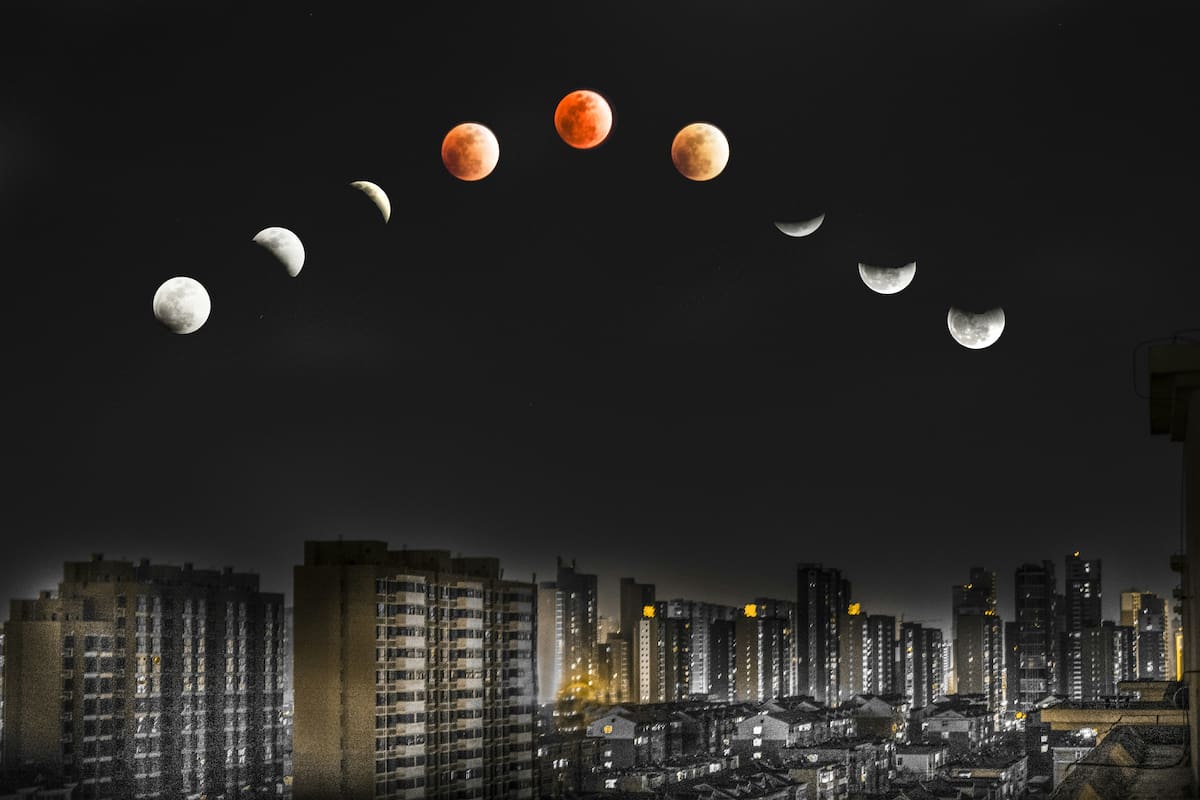 ¿Por qué las fases de la luna se ven distintas en diferentes países?