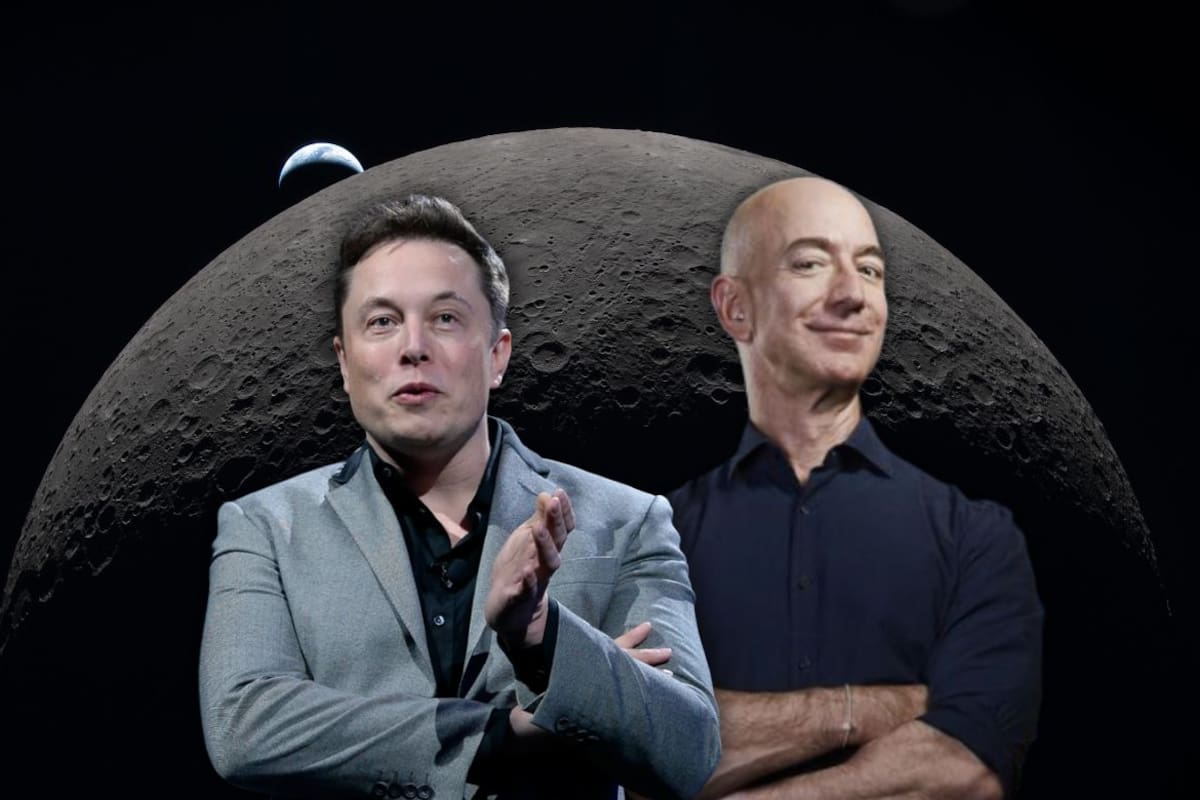 NASA apuesta por Elon Musk y Jeff Bezos para llevar astronautas a la Luna en 2028 con misiones más largas, módulos gigantes y planes para una base permanente