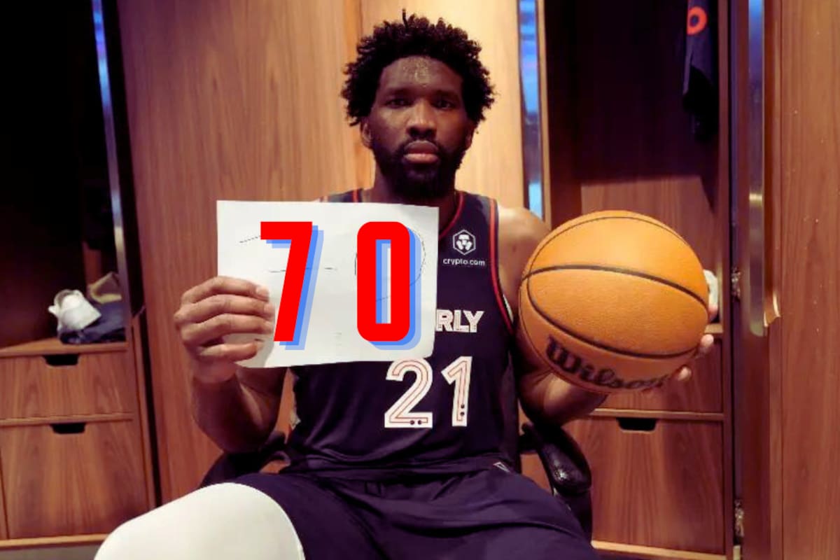 Joel Embiid hace historia con los Philadelphia 76ers al anotar 70 puntos contra los San Antonio Spurs