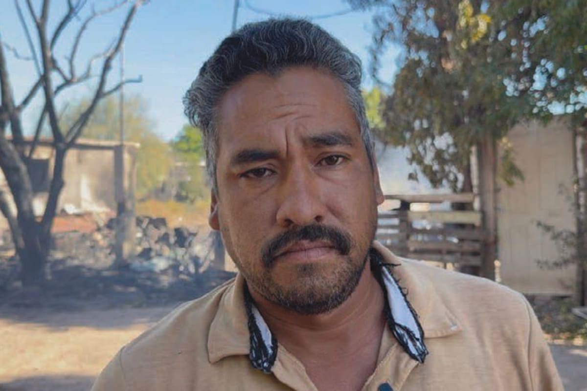 No lo pensé, como pude lo saqué arrastrando”: Taxista salva a su vecino de entre las llamas; dos casas quedaron reducidas a cenizas en Ciudad Obregón