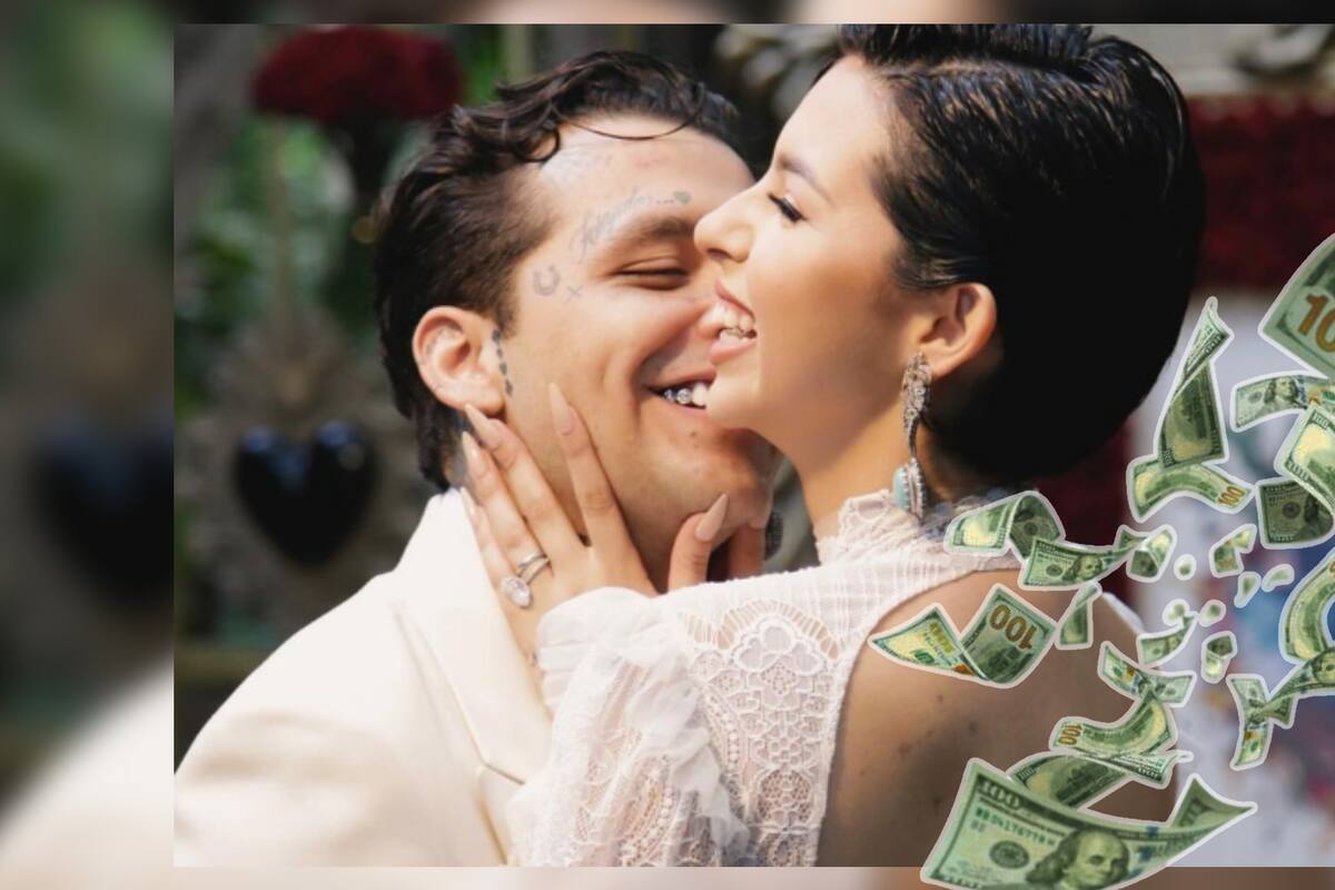 Esto habría costado la boda de Christian Nodal y Ángela Aguilar
