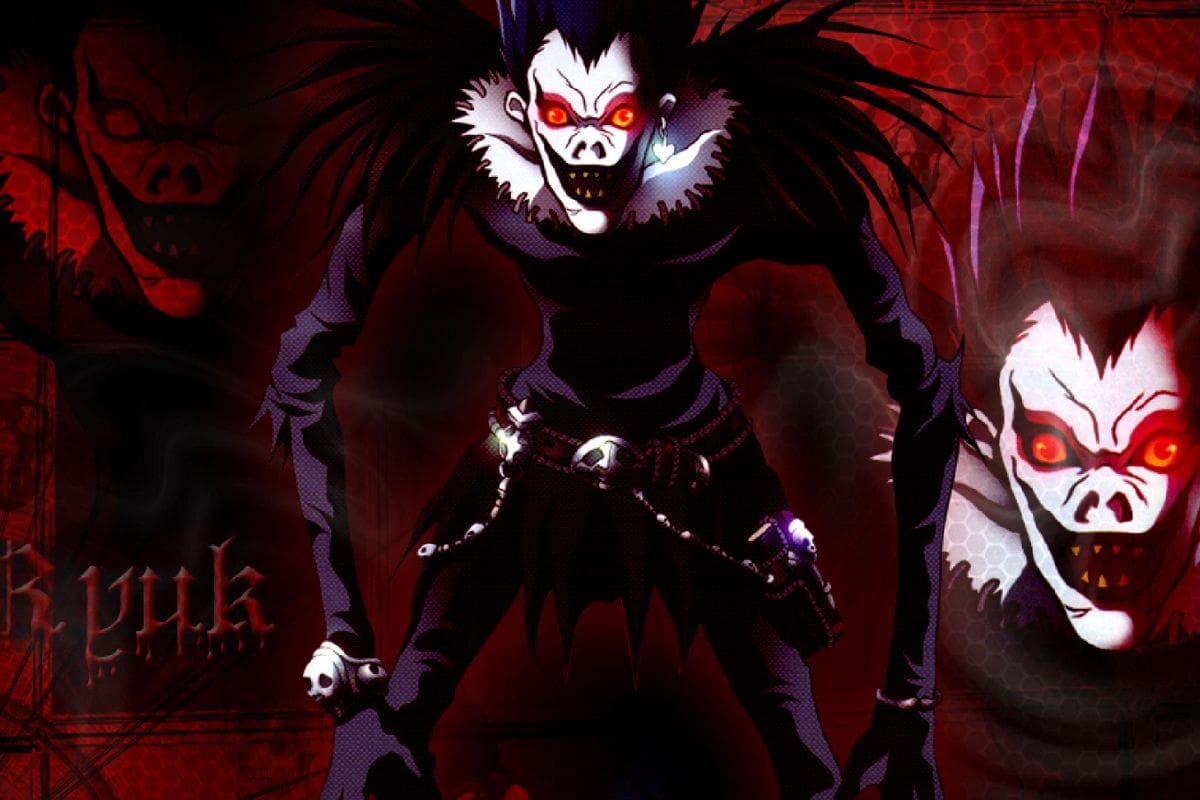 Ryuk de Death Note sería aterrador en la vida real según la Inteligencia Artificial