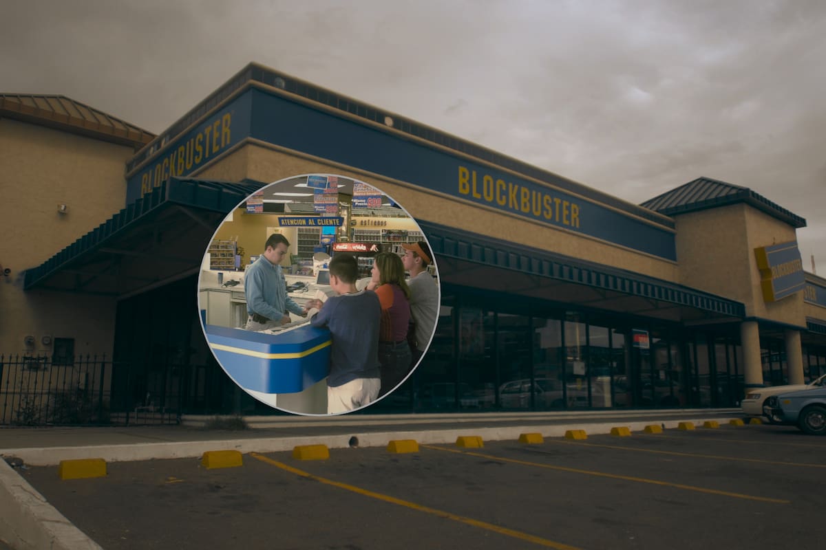 Blockbuster fue fundada en 1985 y se convirtió en un imperio internacional durante la era dorada del VHS y DVD, antes de que internet transformara para siempre nuestra relación con el cine en casa y colapsara inevitablemente frente a Netflix y el streaming