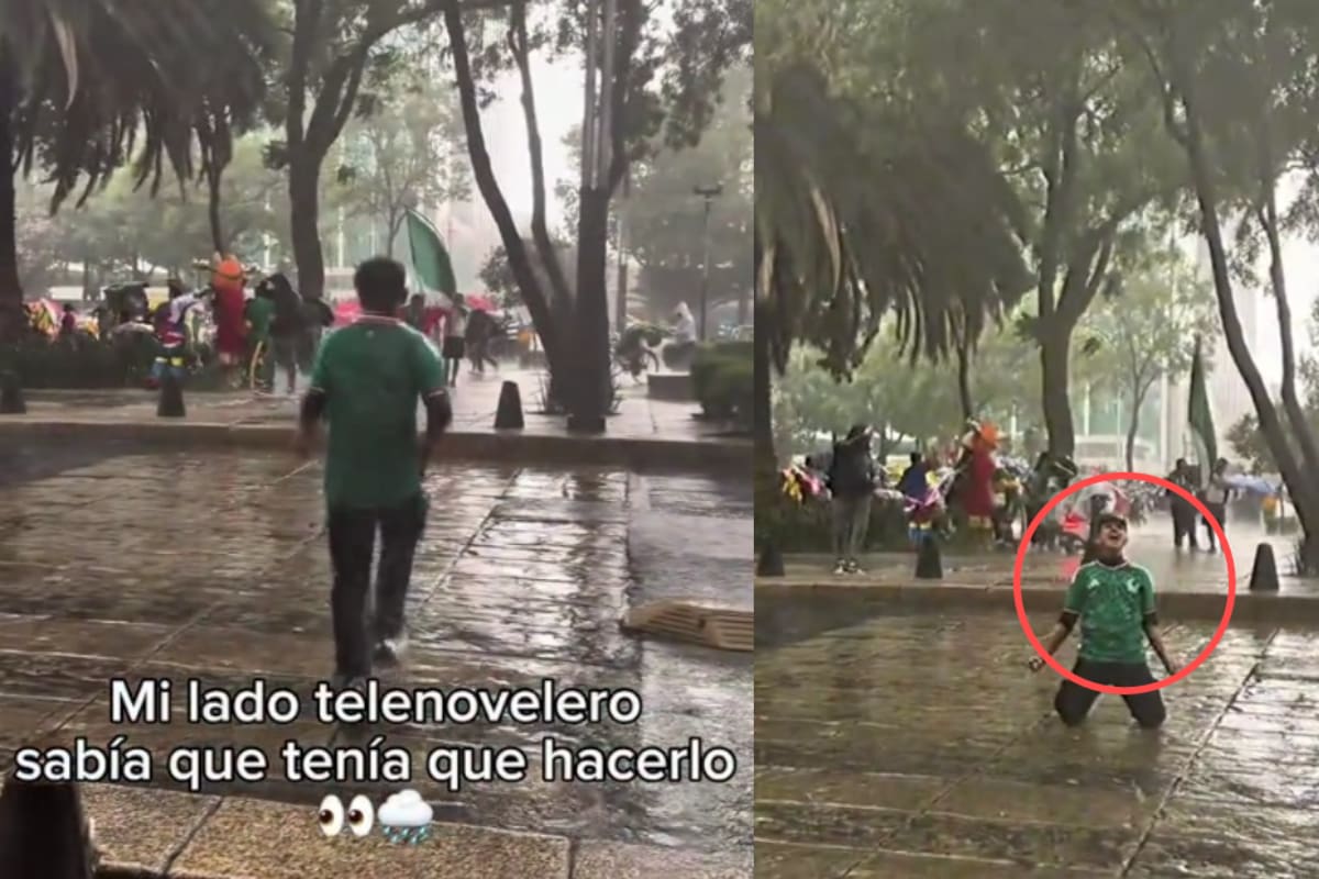 “Ocurrió en las calles lluviosas de la CDMX”: aficionado recrea el icónico grito de Lucero, “¡Soy la dueña!”