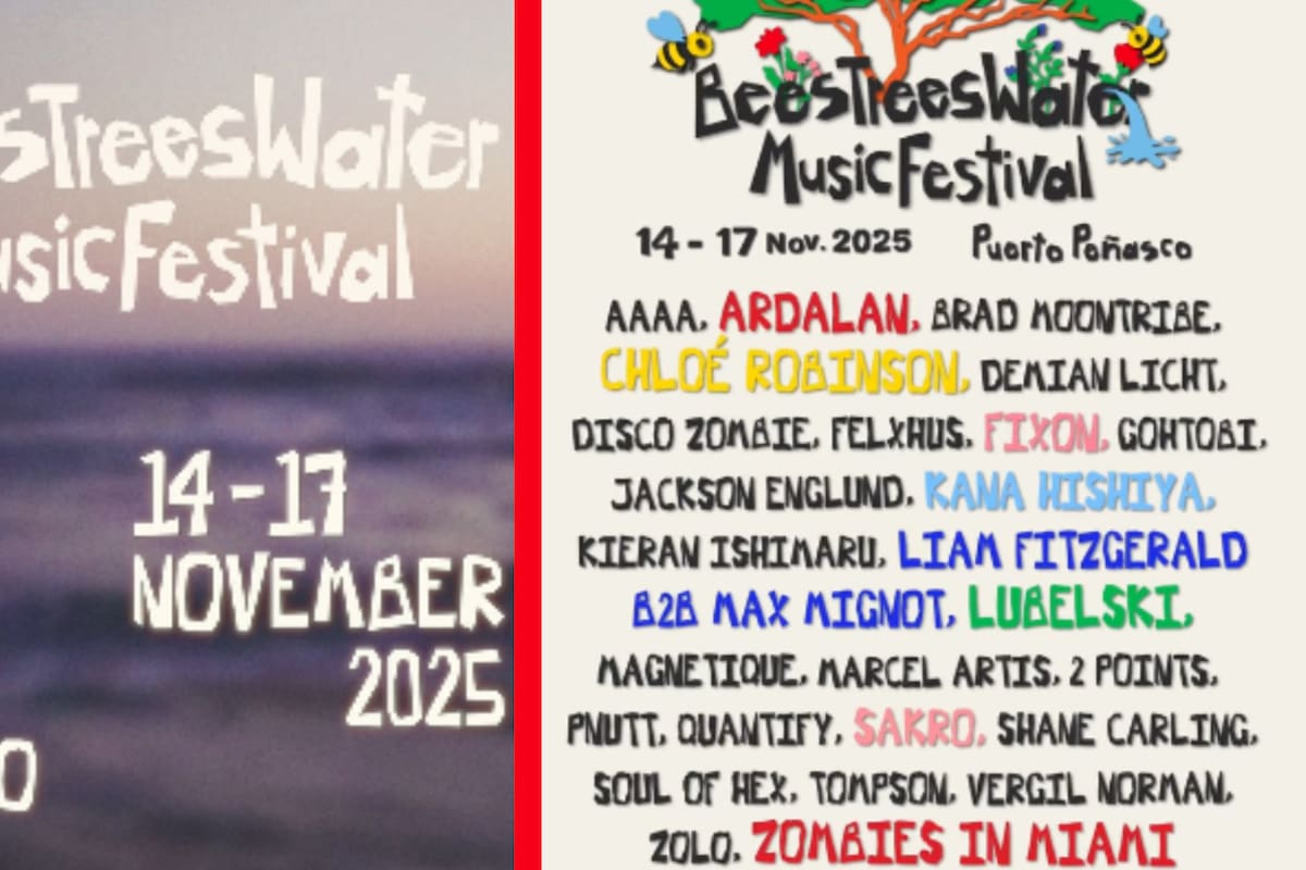 Bees Trees & Water: festival de música que busca cuidar abejas y ecosistemas de Sonora