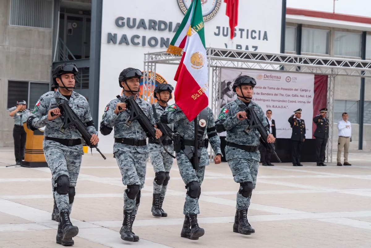 El teniente coronel Alberto Rodríguez Hernández asumió la coordinación interina de la 5/a Coordinación de Batallón de Apoyo a la Administración y Operación de Aduanas. Foto: Cortesía