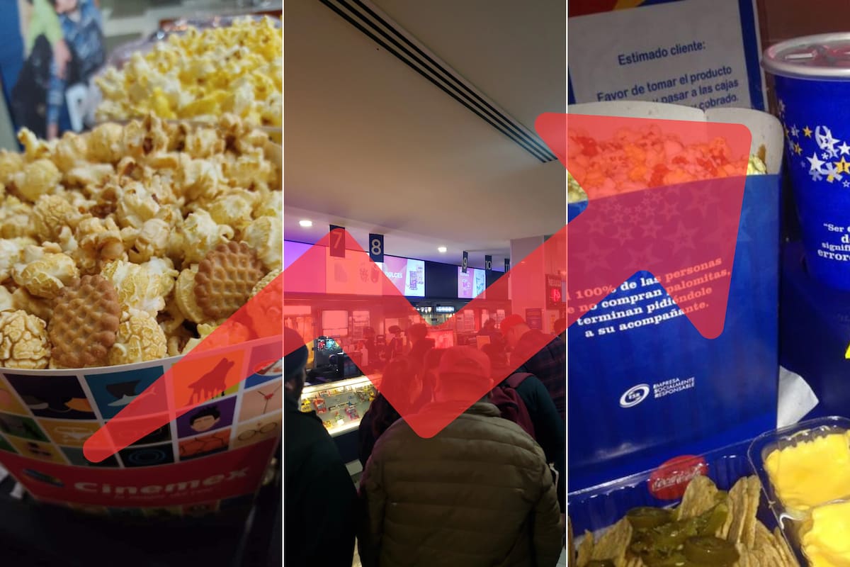 ¿Cuánto ha aumentado el precio del cine en México?