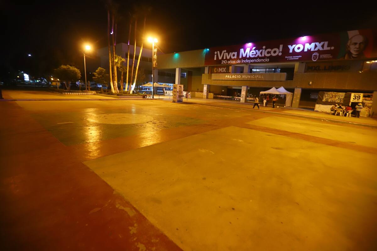 Sin mexicalenses el Centro Cívico este 15 de septiembre