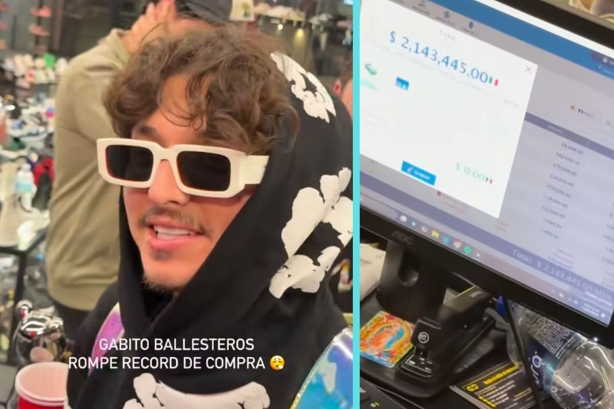 Gabito Ballesteros realiza compra millonaria en tienda de ropa de Hermosillo