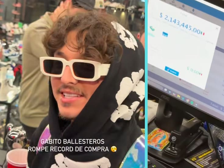 Gabito Ballesteros realiza compra millonaria en tienda de ropa de Hermosillo