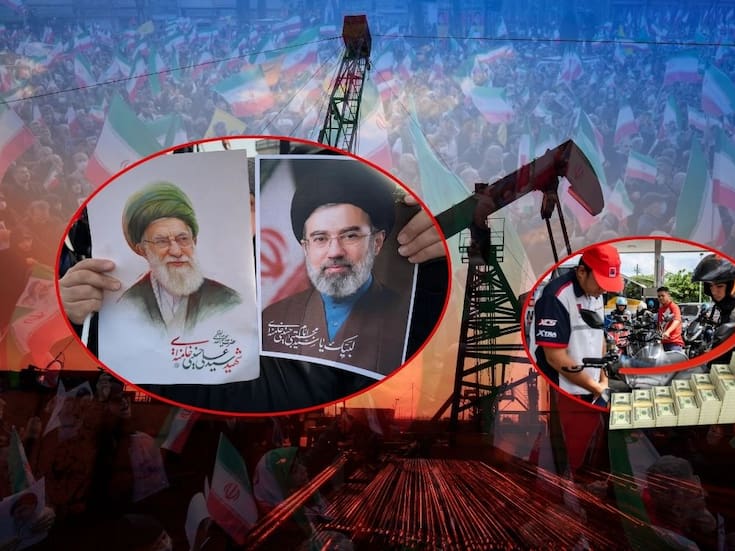 Precios del petróleo se disparan luego de que Irán designara a Mojtaba Khamenei como su nuevo líder supremo y más ataques en el Golfo: toca su nivel más alto desde 2022, mientras Asia cae hasta 7% y el G7 analiza liberar reservas de emergencia