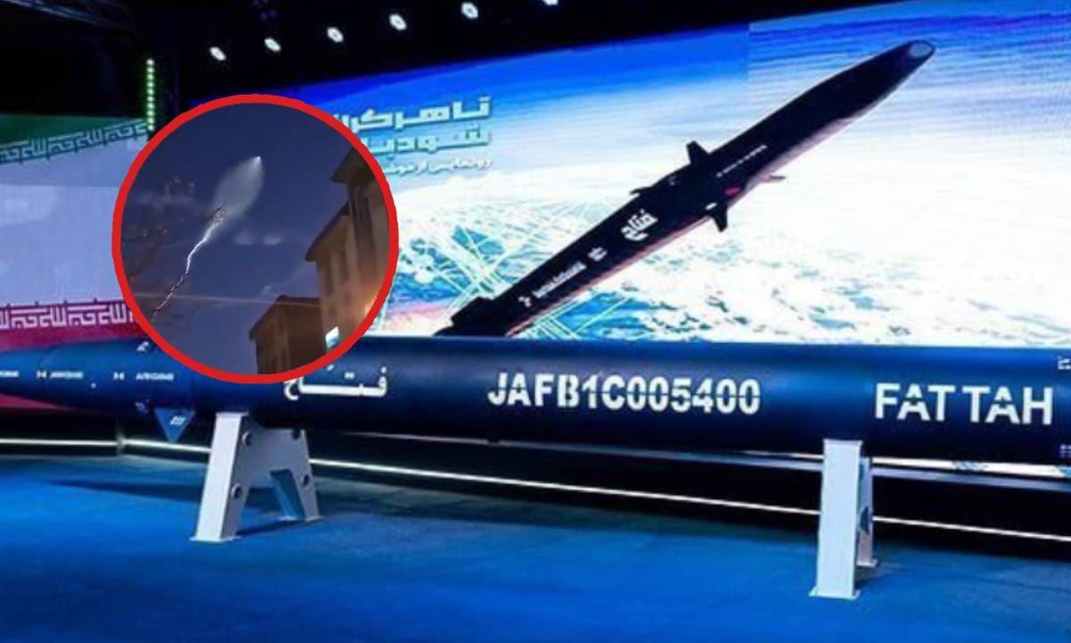 Fue presentado oficialmente el 6 de junio de 2023 en Teherán, en una ceremonia encabezada por el entonces presidente Ebrahim Raisi y altos mandos militares. El líder supremo Alí Khamenei eligió el nombre, que significa “vencedor”. Foto: Especial / Redes.