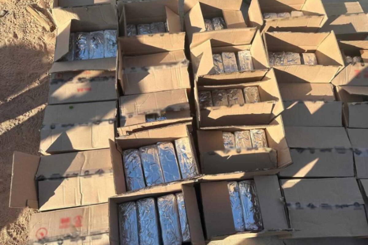 Aseguran tráiler con cocaína oculta entre dulces