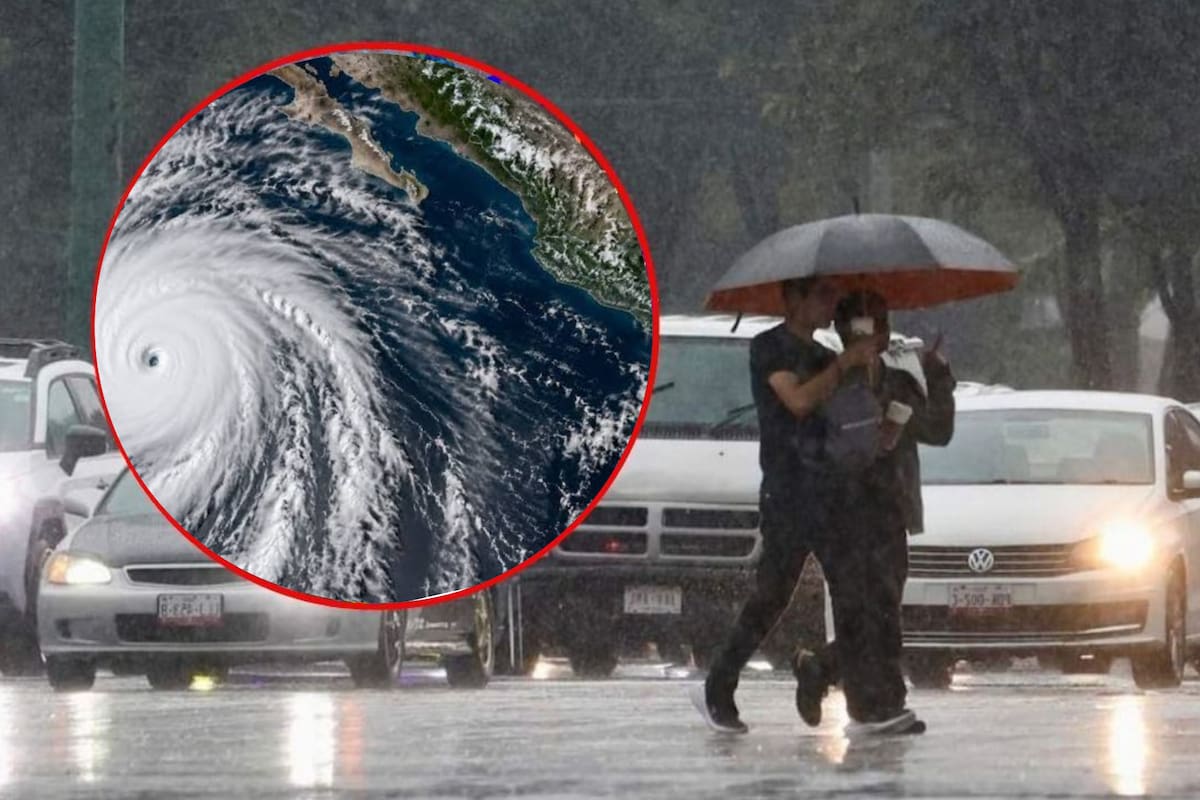 Huracán Polo se mantiene con fuerza y aumentará las lluvias en México