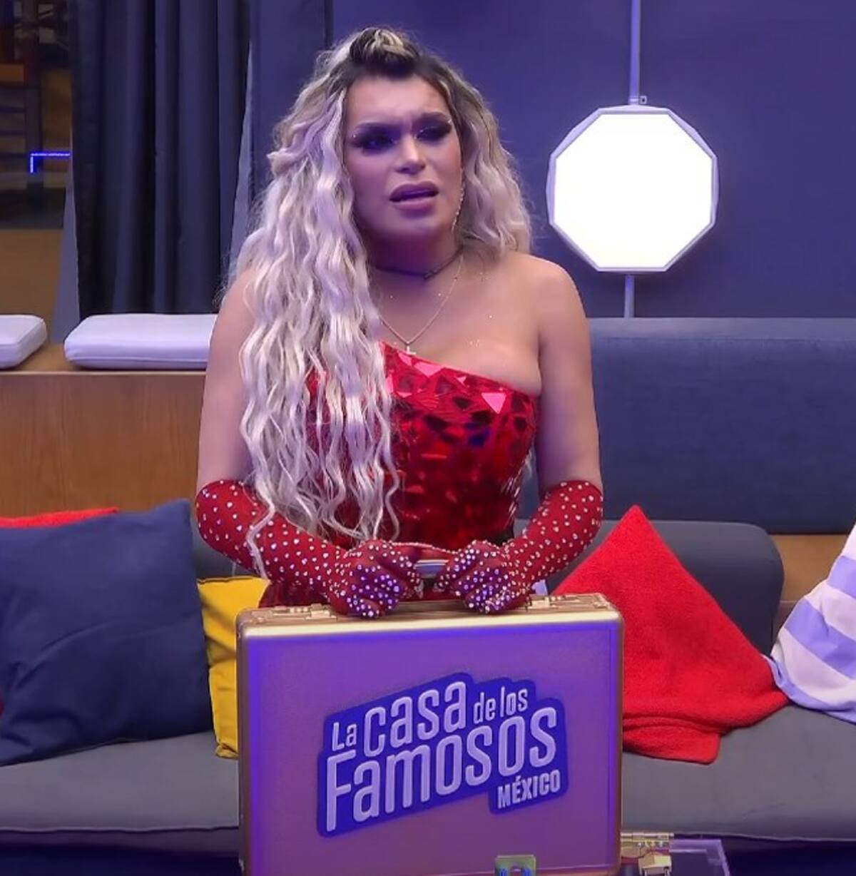 Wendy Guevara al ganar La Casa de los Famosos México de Televisa.