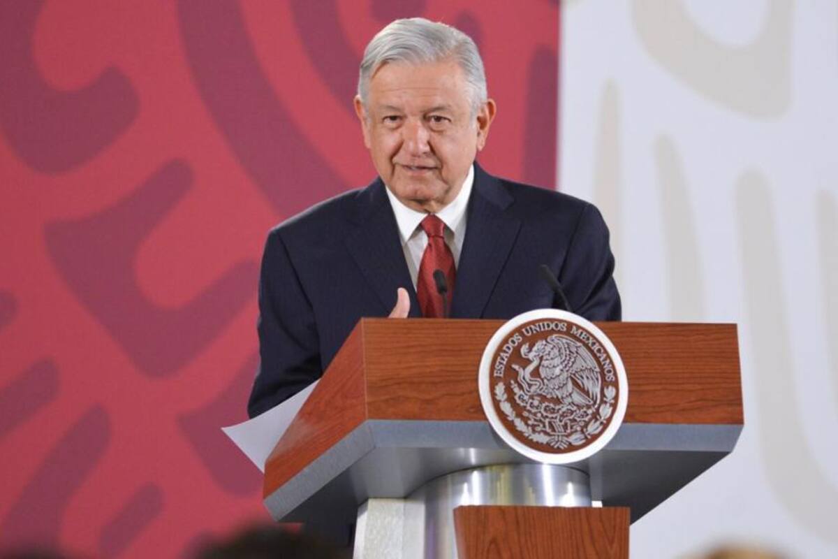AMLO presume acciones del Instituto para Devolverle al Pueblo lo Robado