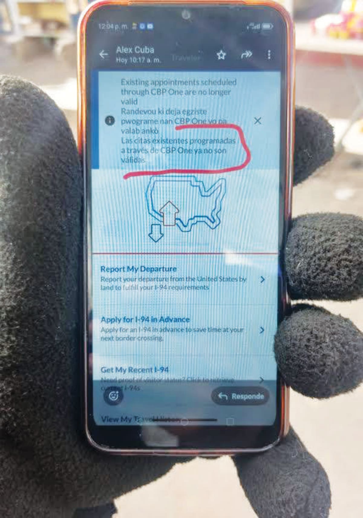 La cancelación de la aplicación "CBP One" obligó a muchos extranjeros a buscar refugio en México.