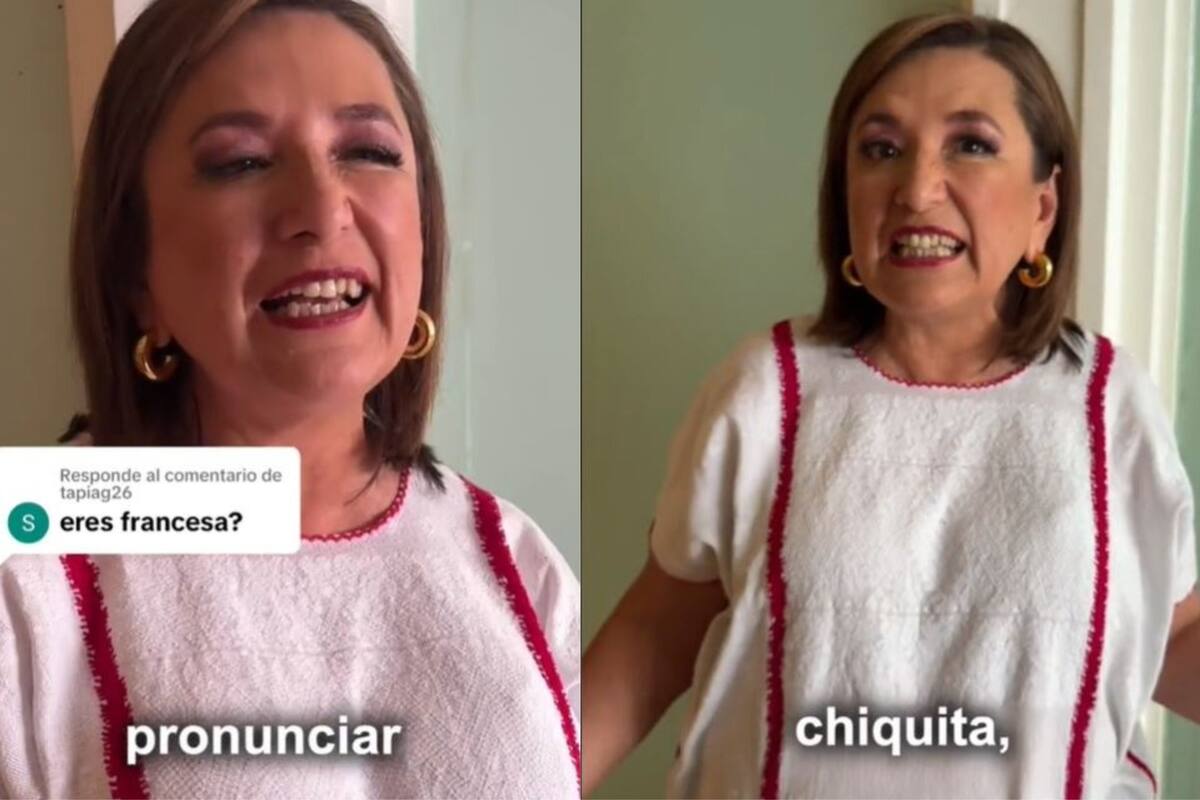 Xóchitl Gálvez dice que no puede pronunciar la “R” “porque así nació de chiquita”