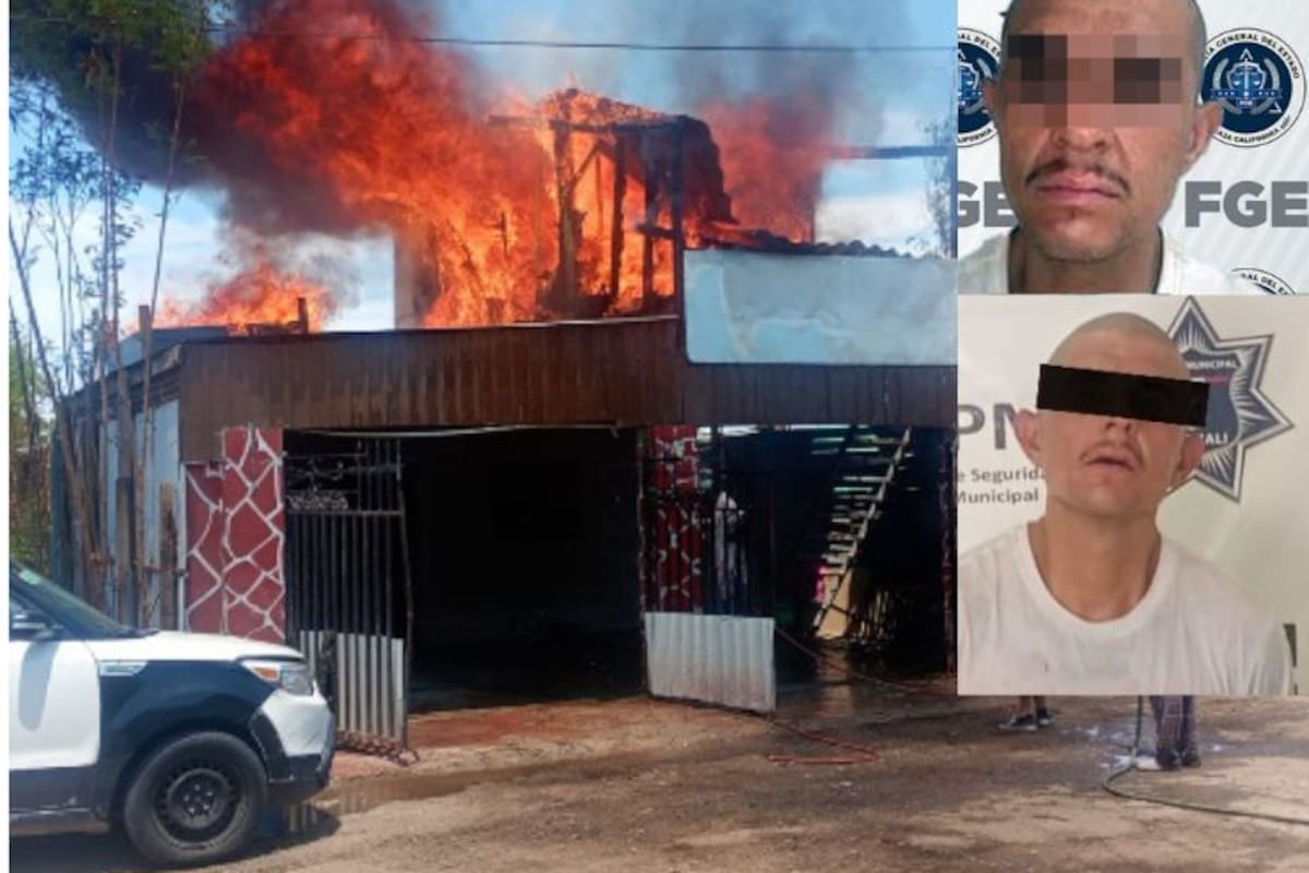 Vinculan a proceso a hombre por presuntamente incendiar la casa donde vivía con su hermana en Mexicali
