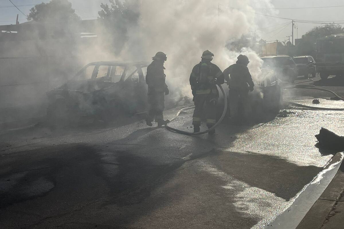 Una persona resultó lesionada al explotar una mina de gas que era trasladada en un DiDi