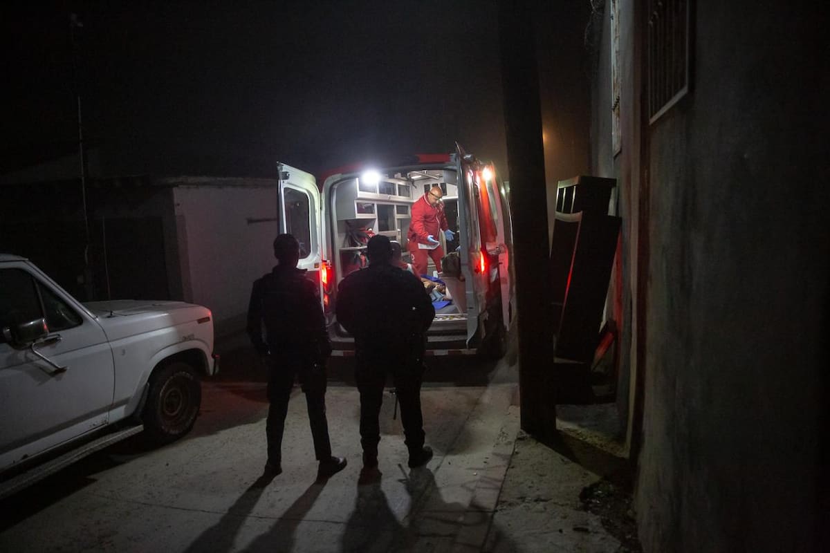 La víctima presentó impactos de bala en el rostro y antebrazo; en el lugar fueron hallados cartuchos percutidos. Foto: Border Zoom