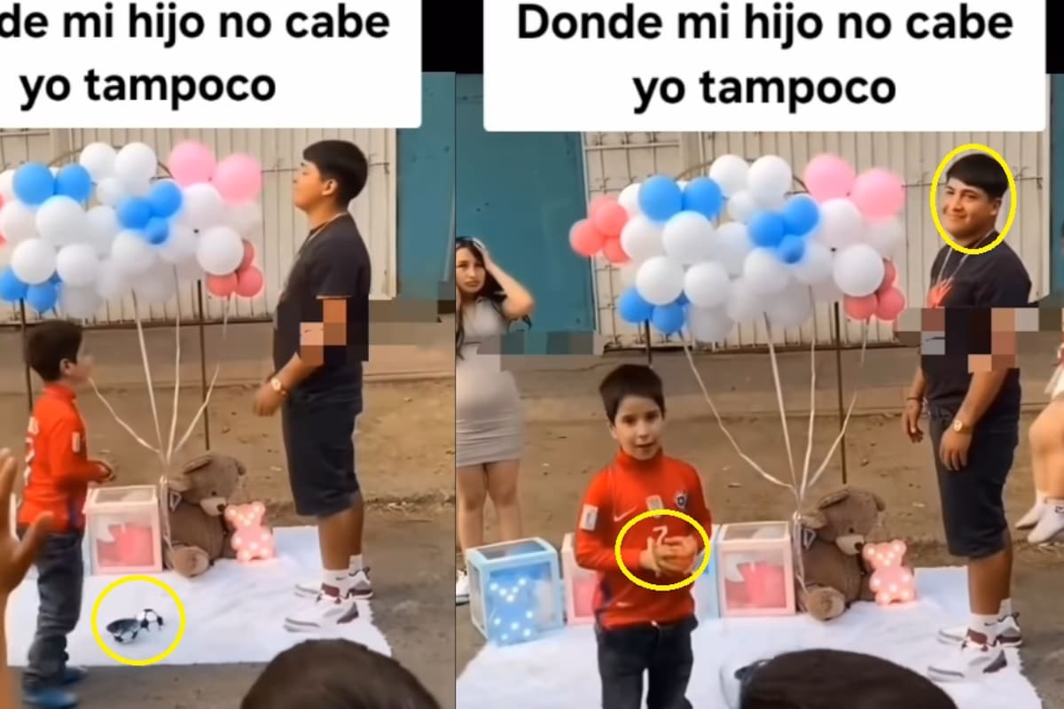 “El típico niño que cree que todo es para él”: arruina revelación de género porque pensó que era un juguete para él