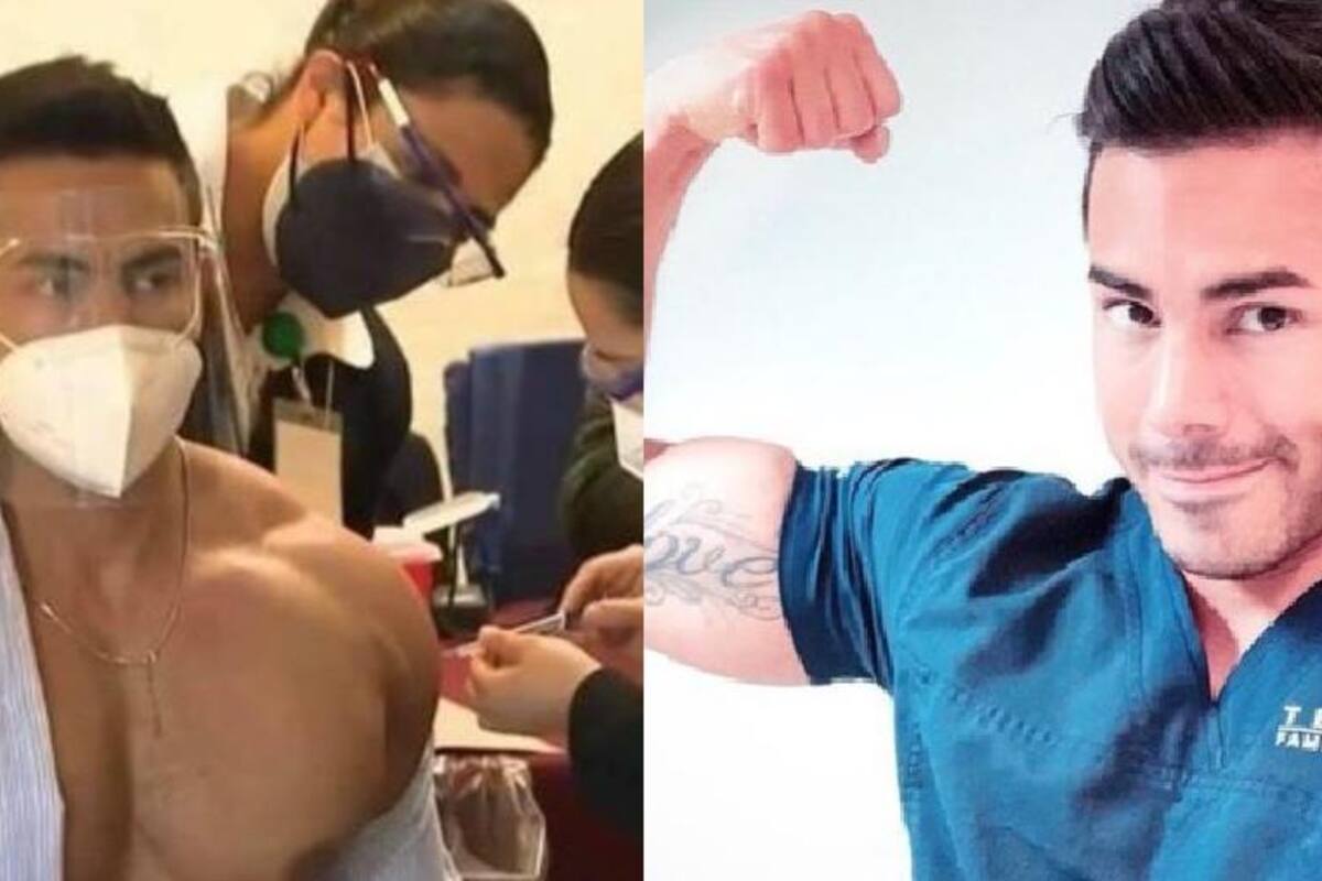 Médico musculoso vacunado al descubierto: Alejandro Silva es su identidad