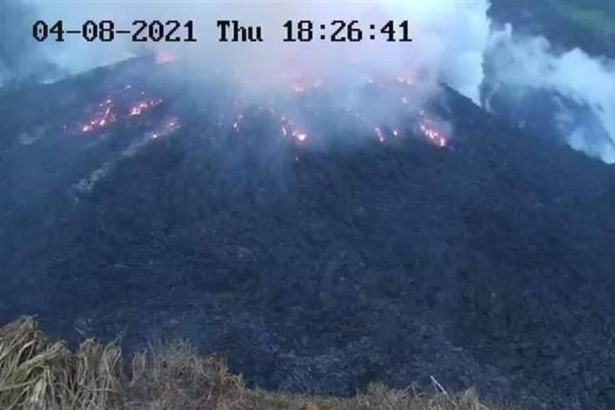 Registra volcán de San Vicente y Granadinas segunda gran erupción