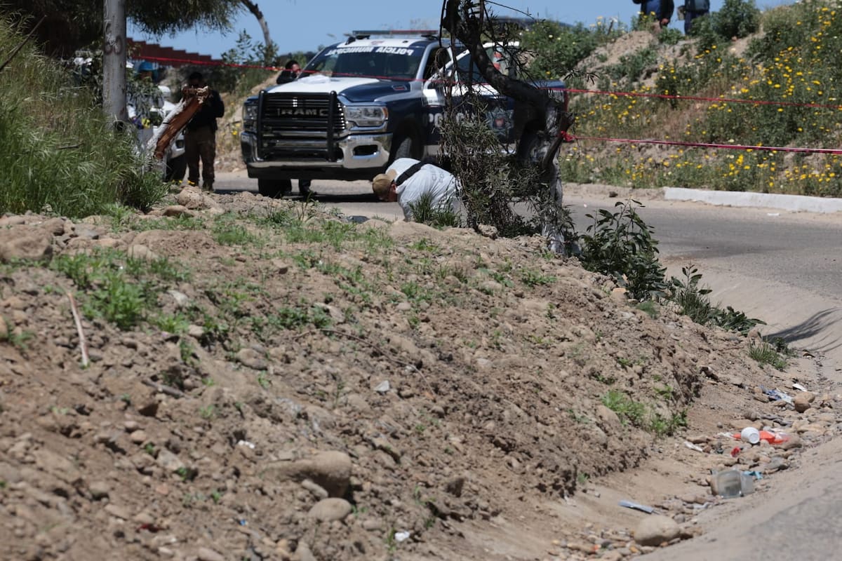 El hallazgo se reportó alrededor de las 10:30 horas.