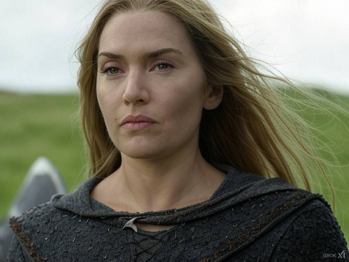 Así se hubiera visto Kate Winslet como Éowyn en el señor de los anillos, según Grok.