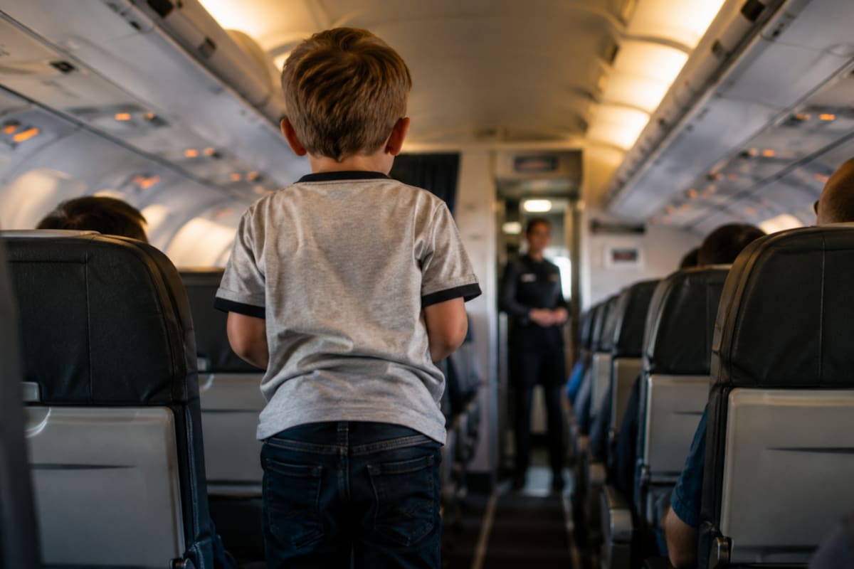Un niño provoca la cancelación de un vuelo a Toronto al permanecer de pie sin el cinturón antes del despegue hasta que el retraso dejó al avión sin tiempo para salir